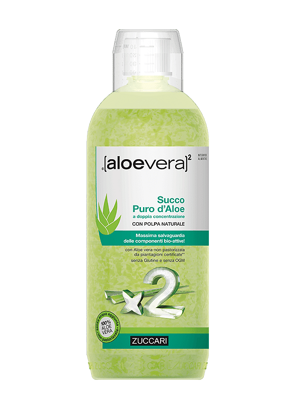 Aloevera2 Succo Puro D'aloe A Doppia Concentrazione