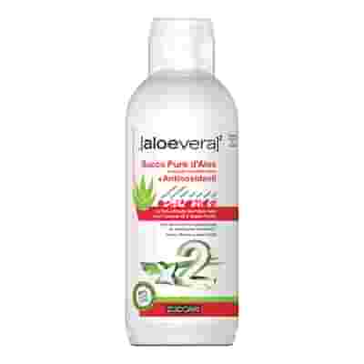 ALOEVERA2 SUCCO PURO D'ALOE A DOPPIA CONCENTRAZIONE + ANTIOSSIDANTI