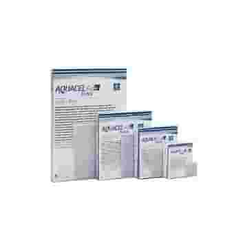 MEDICAZIONE IN HYDROFIBER E IONI ARGENTO INTESSUTA IN LYOCELL AQUACEL AG + EXTRA 15X15CM 5 PEZZI