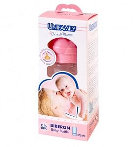 Unifamily Biberon 300 Ml Caucciu' Girl