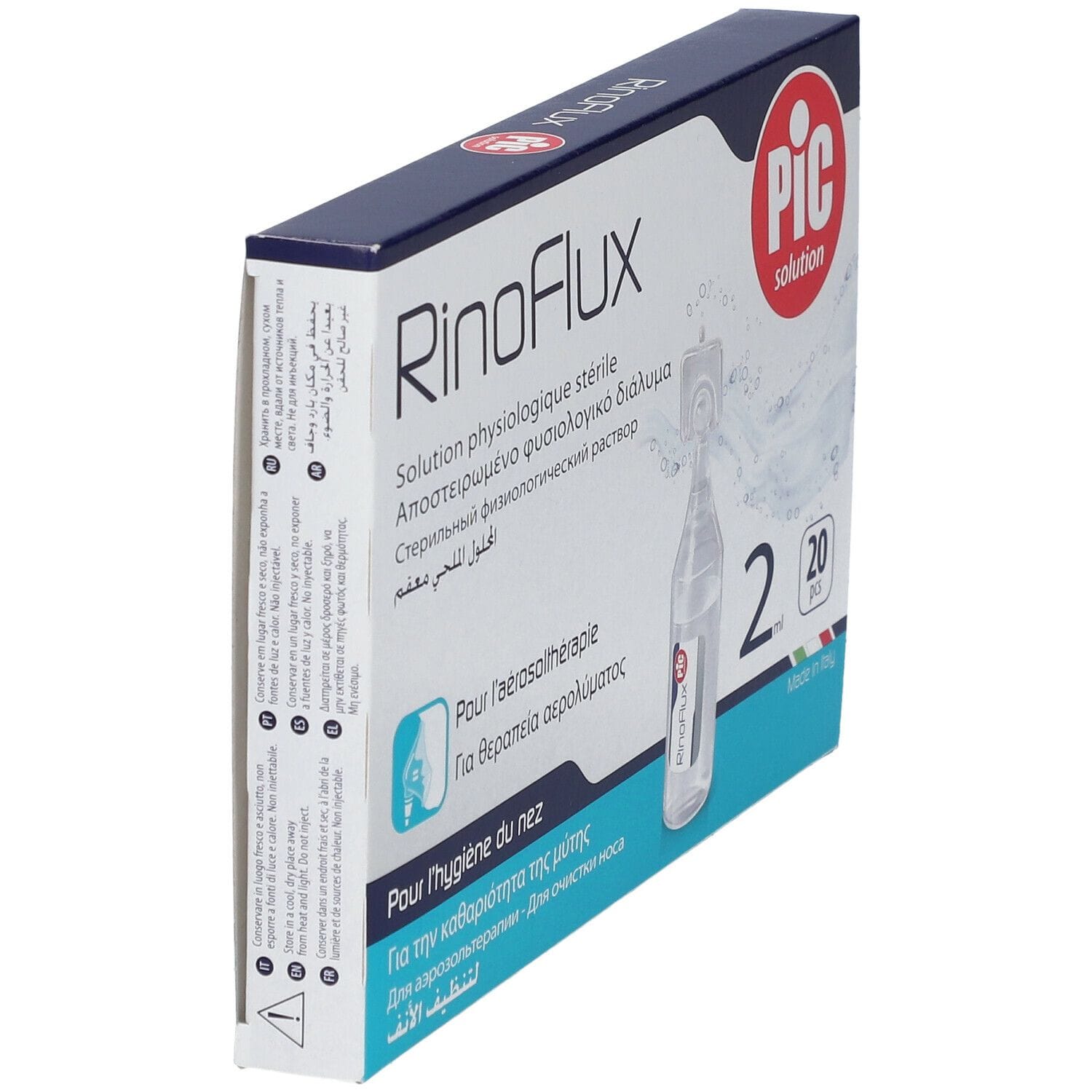 RINOFLUX SOLUZIONE FISIOLOGICA 20 FIALE 2 ML