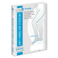 GLORIAMED THROMBOSIS 18 PUNTA CHIUSA CON FORO D'ISPEZIONE TUTTA COSCIA REGULAR MISURA M 1 PAIO