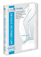 GLORIAMED THROMBOSIS 18 PUNTA CHIUSA CON FORO D'ISPEZIONE TUTTA COSCIA AUTOREGGENTE REGULAR MAX MISURA L 1 PAIO