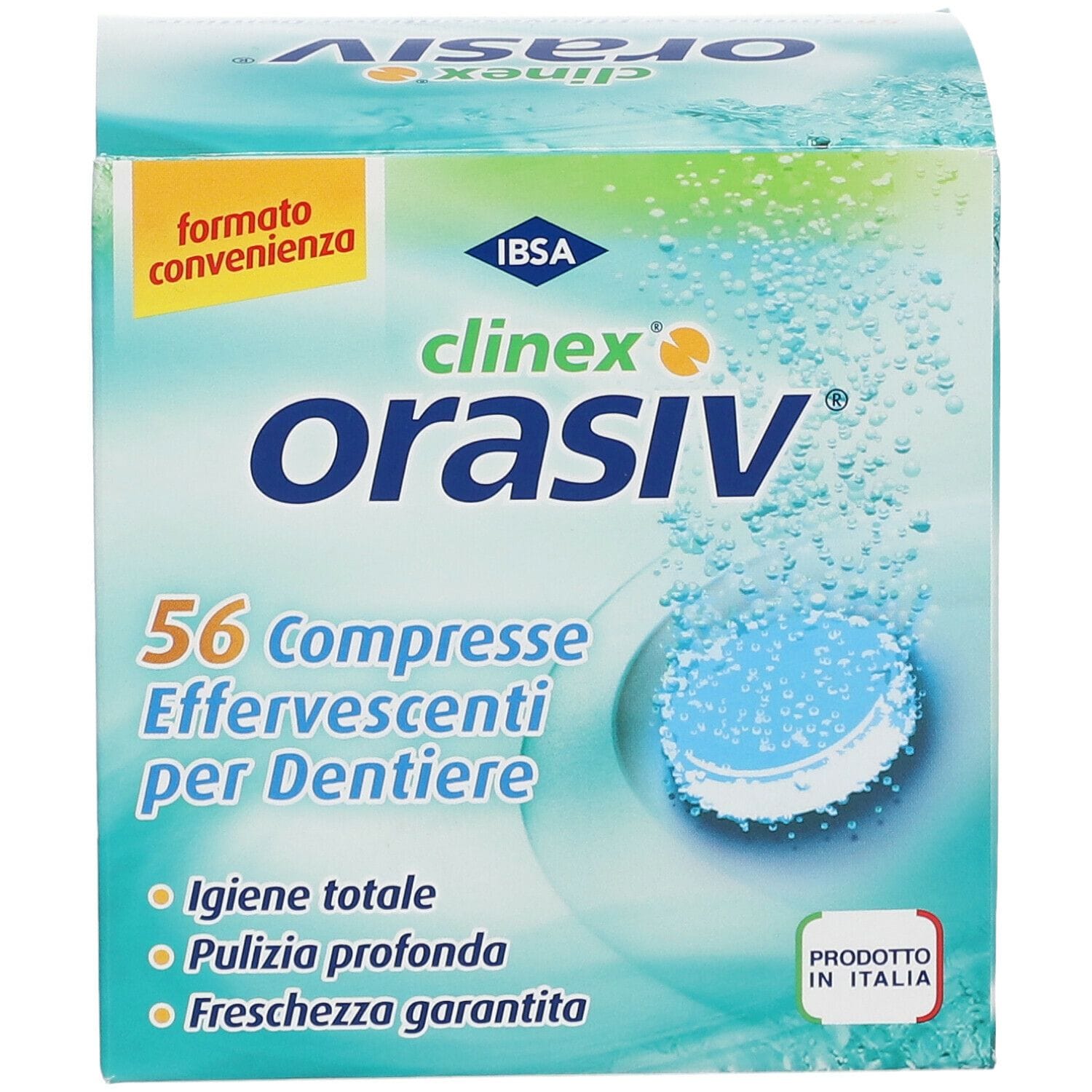 ORASIV CLINEX 56 COMPRESSE EFFERVESCENTI