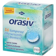 ORASIV CLINEX 56 COMPRESSE EFFERVESCENTI