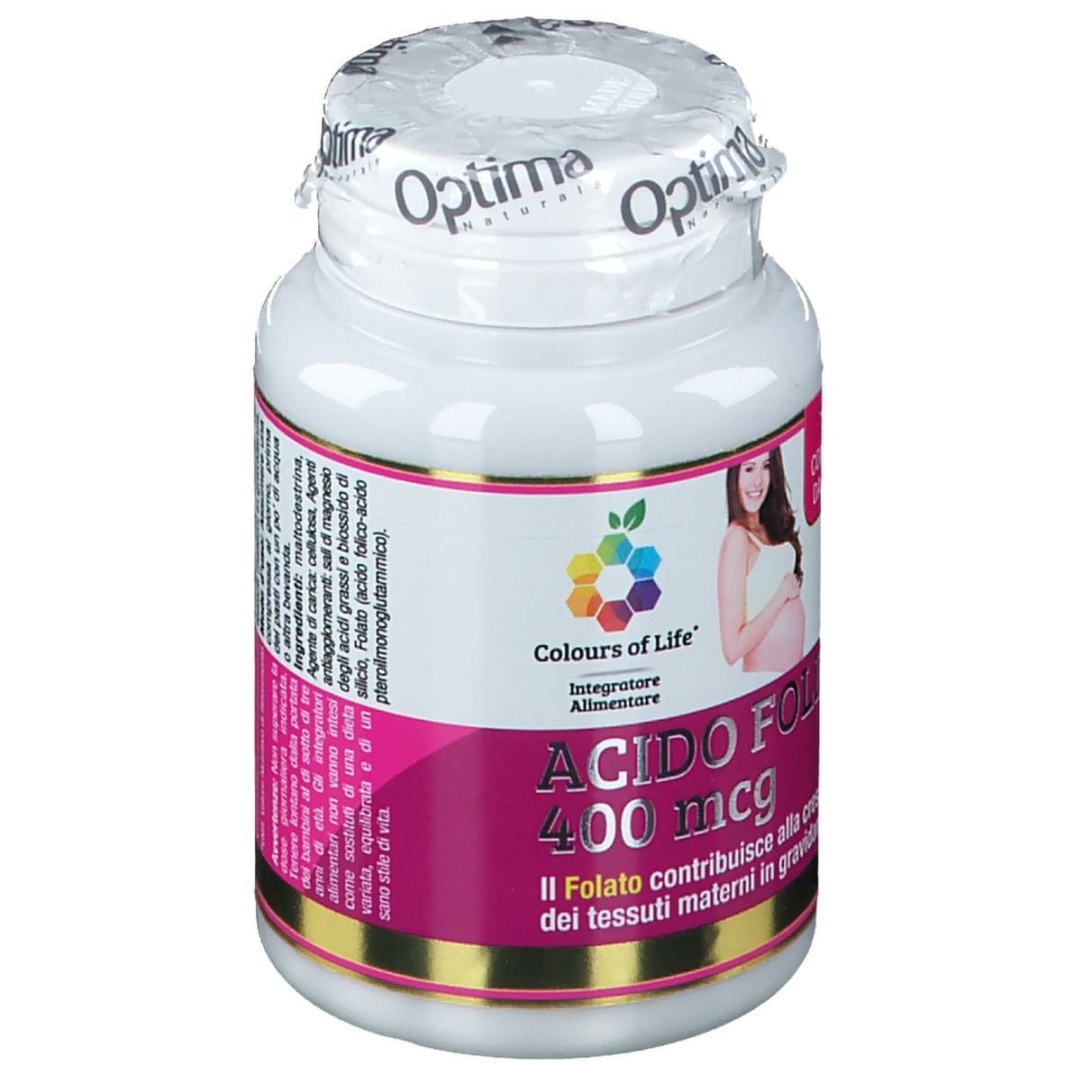 COLOURS OF LIFE ACIDO FOLICO 400 MCG 120 COMPRESSE 350 MG
