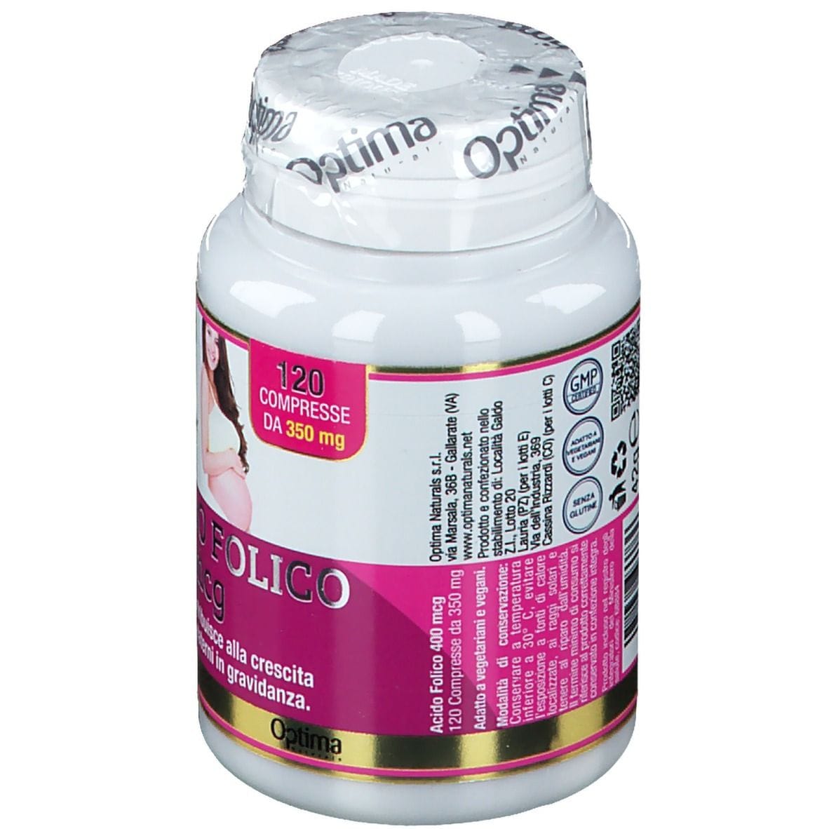 COLOURS OF LIFE ACIDO FOLICO 400 MCG 120 COMPRESSE 350 MG