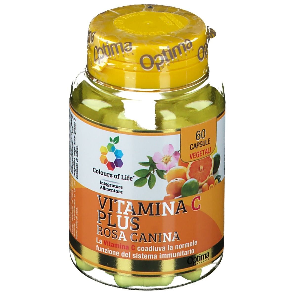 COLOURS OF LIFE VITAMINA C PLUS ROSA CANINA 60 CAPSULE VEGETALI 724 MG