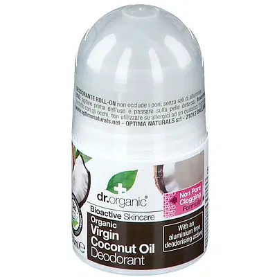 DR ORGANIC COCONUT OIL COCCO DEODORANT DEODORANTE 50 ML DR ORGANIC COCONUT OIL COCCO DEODORANT DEODORANTE 50 ML