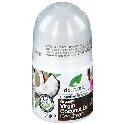 DR ORGANIC COCONUT OIL COCCO DEODORANT DEODORANTE 50 ML DR ORGANIC COCONUT OIL COCCO DEODORANT DEODORANTE 50 ML