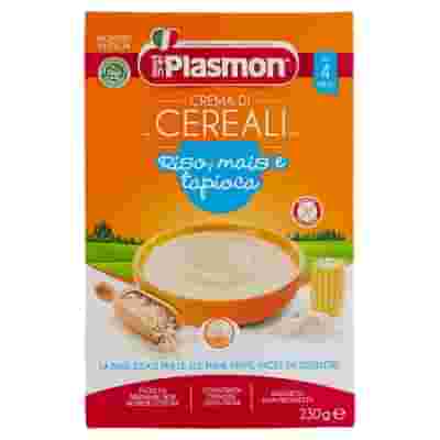 PLASMON CEREALI RISO MAIS TAPIOCA 230 G