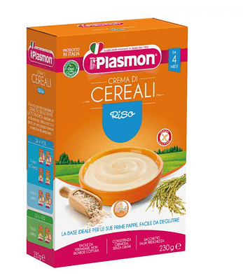 PLASMON CEREALI RISO 230 G