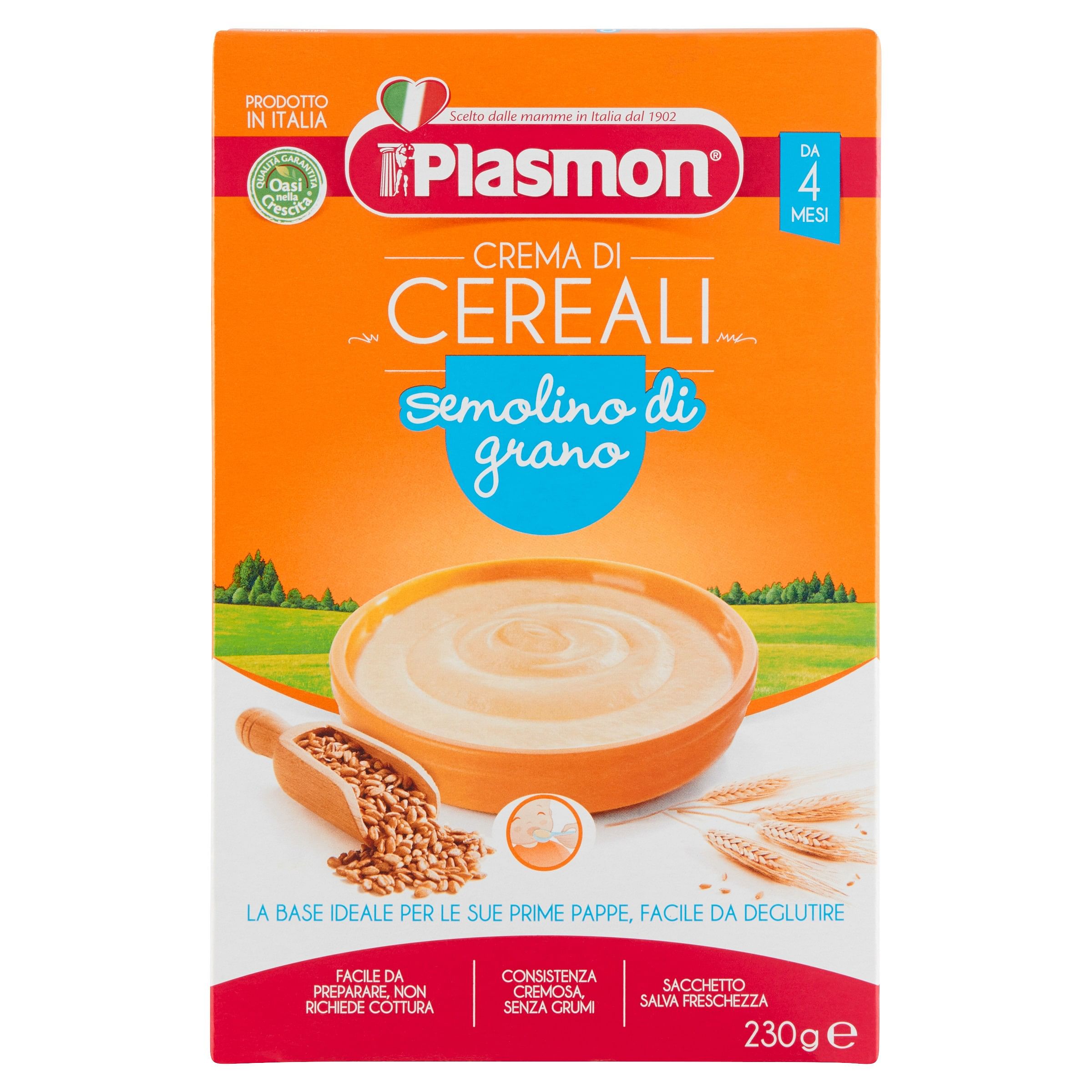 Plasmon Cereali Semolino Di Grano 230 G