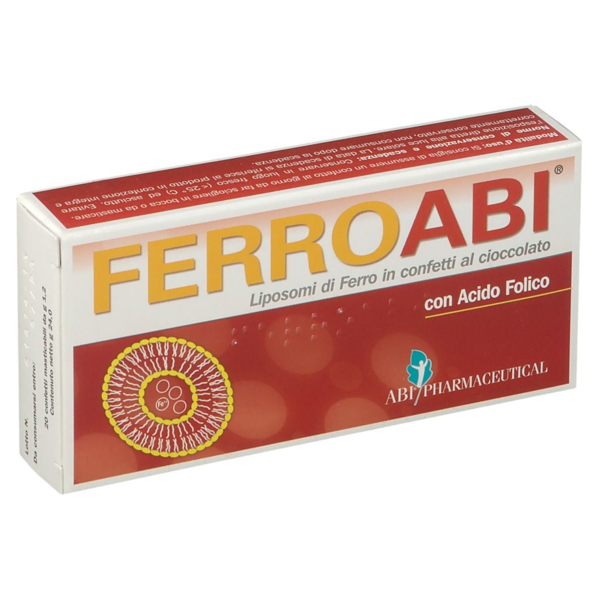 FERROABI 20 CONFETTI OROSOLUBILI AL CIOCCOLATO BLISTER 30 G