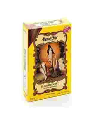 POLVERE HENNE BIONDO DORATO HENNE COLOR POLVERE VEGETALE COLORANTE RIFLESSANTE 100 G
