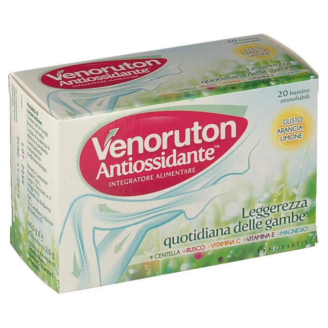 Venoruton Antiossidante 20 Bustine Orosolubili Monodose