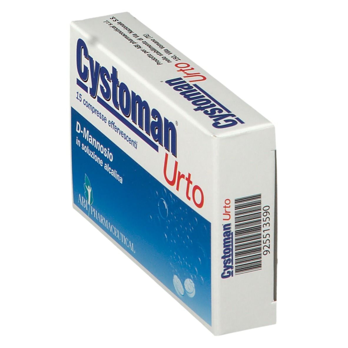 CYSTOMAN URTO 15 COMPRESSE EFFERVESCENTI