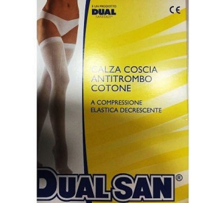 Dualsan Calza Antitrombo Con Tassello  1