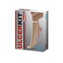 ULCERKIT PRO 35 COTTON 35/40 MMHG KIT GAMBALETTO CORTO MISURA L 1 PEZZO