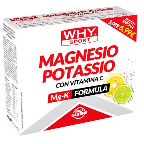 WHYSPORT MAGNESIO POTASSIO 10 BUSTE 100 G