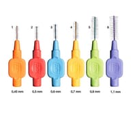 TEPE SCOVOLINO XSOFT ARANCIONE 0,45 MM 6 PEZZI