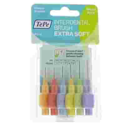 TEPE SCOVOLINI XSOFT MIX PACK ARANCIONE-LILLA 6 PEZZI