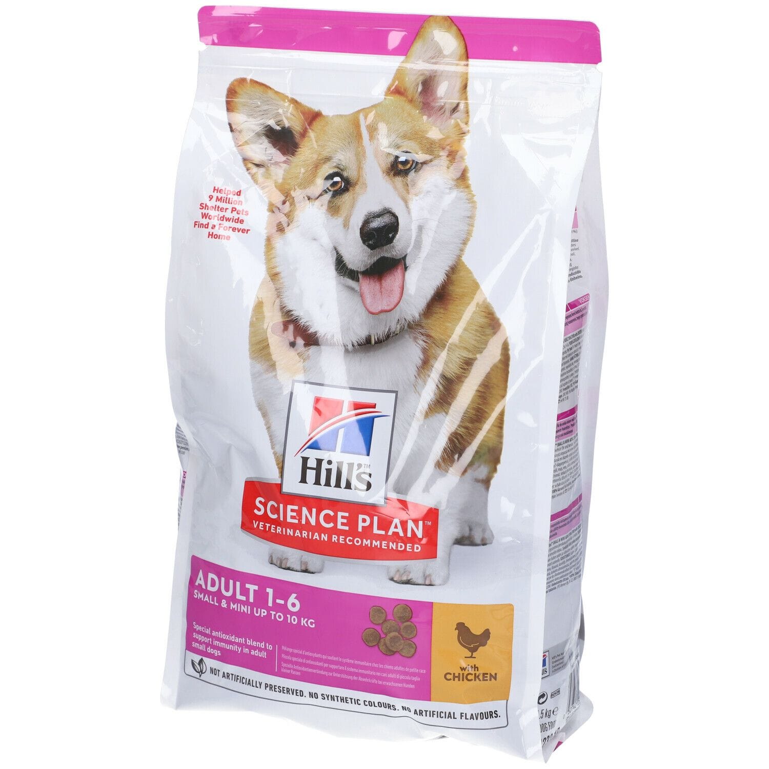SCIENCE PLAN CANINE ADULT SMALL&MINI CHICKEN 1,5 KG