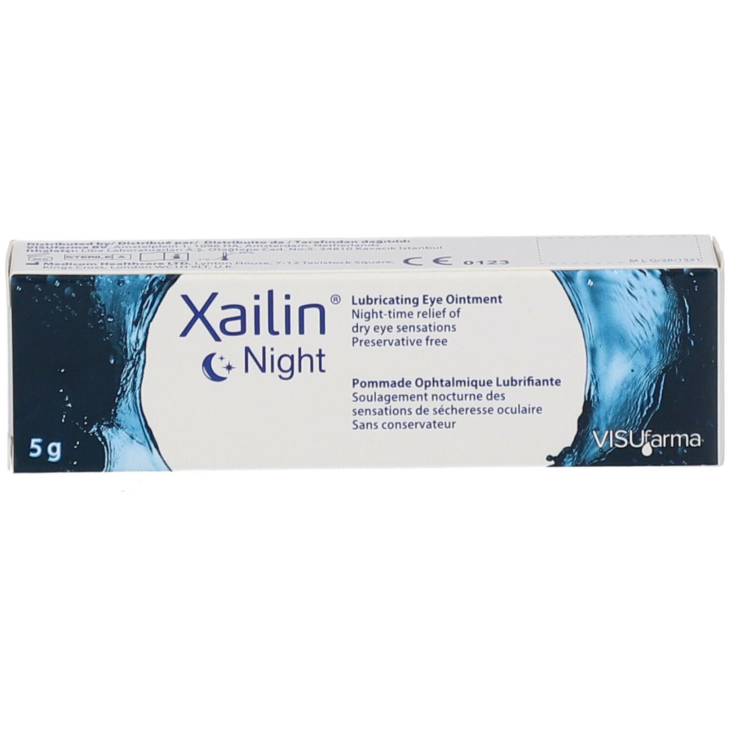 XAILIN NIGHT UNGUENTO OFTALMICO 5 G