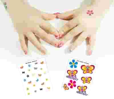 LALLABEE TATUAGGIO CORPO LAVABILE E STICKER UNGHIE