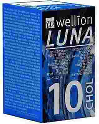 WELLION LUNA 10 STRIPS STRISCE PER MISURAZIONE COLESTEROLO