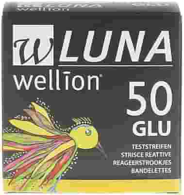 WELLION LUNA 50 STRIPS STRISCE PER MISURAZIONE GLICEMIA