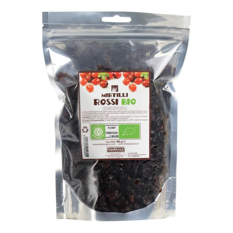 MIRTILLI ROSSI BIOLOGICI 500 G