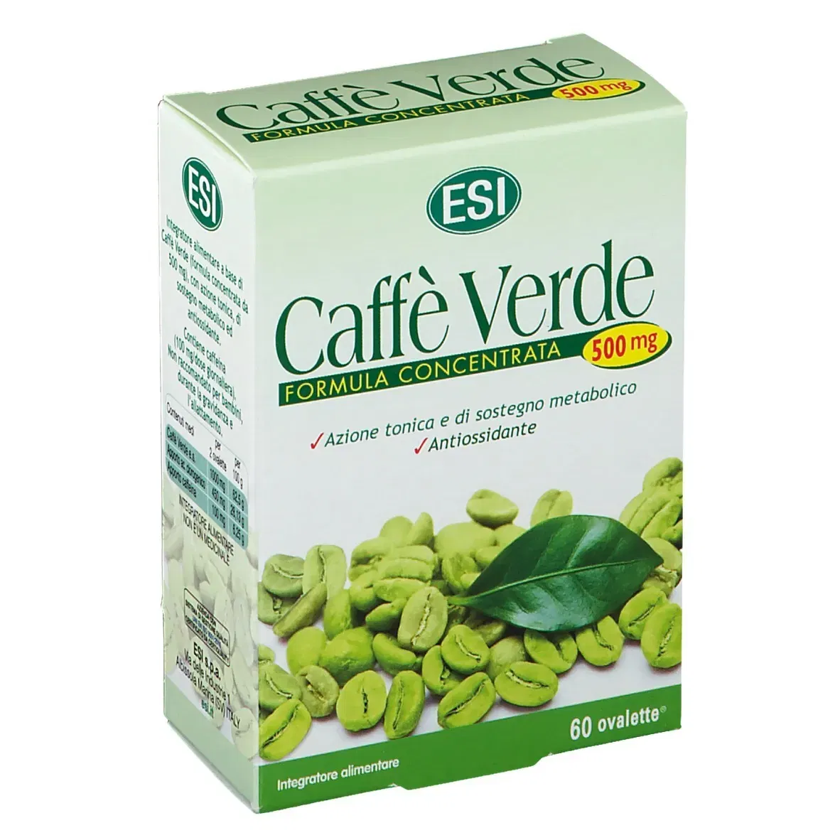 ESI CAFFE VERDE 500MG 60 OVALETTE