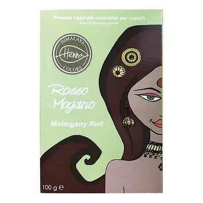 HIMALAYA HENNA COLORS ROSSO MOGANO 100 G HIMALAYA HENNA COLORS ROSSO MOGANO 100 G