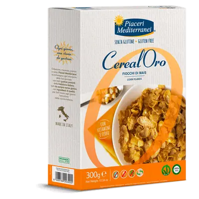PIACERI MEDITERRANEI CEREALORO FIOCCHI MAIS 300 G PIACERI MEDITERRANEI CEREALORO FIOCCHI MAIS 300 G
