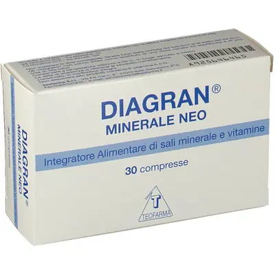 DIAGRAN MINERALE NEO BLISTER 30 COMPRESSE DIAGRAN MINERALE NEO BLISTER 30 COMPRESSE