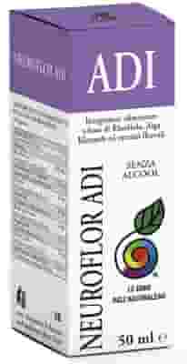 LINEA LE ERBE DELL'ARCOBALENO NEUROFLOR ADI GOCCE 50ML