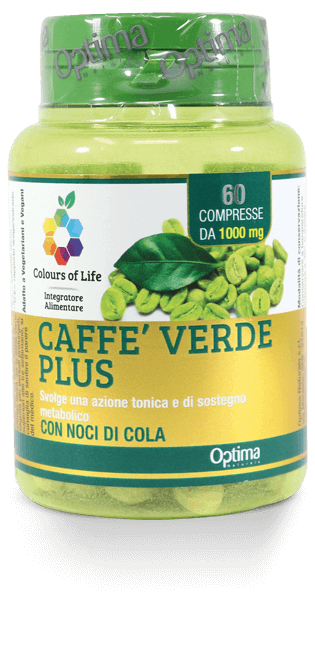 COLOURS OF LIFE CAFFE' VERDE PLUS 60 COMPRESSE 1000MG