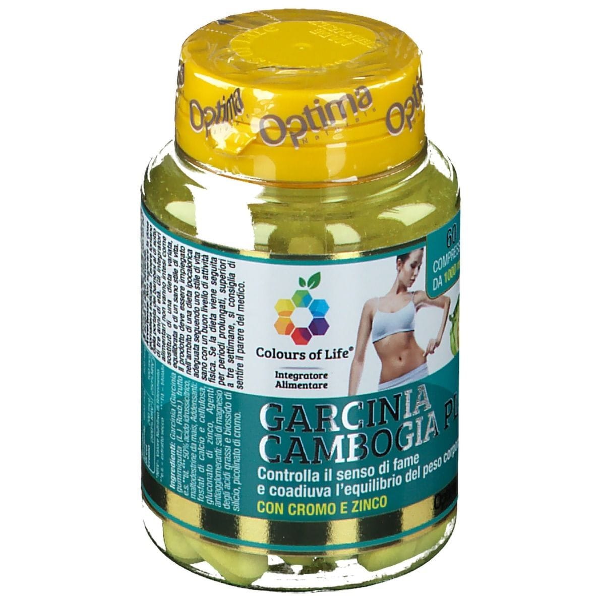 COLOURS OF LIFE GARCINIA CAMBOGIA PLUS 60 COMPRESSE 1000 MG