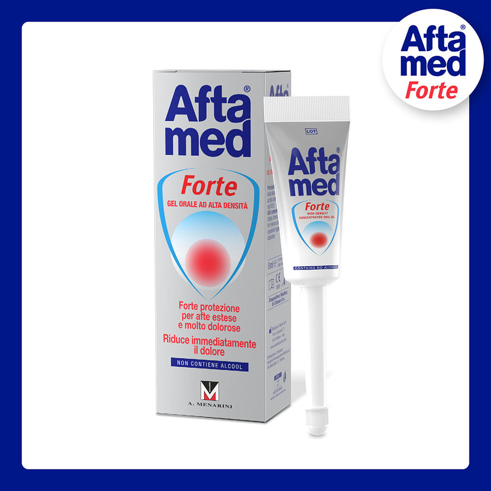 AFTAMED GEL FORTE SCUDO 8 ML