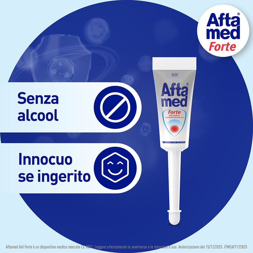 AFTAMED GEL FORTE SCUDO 8 ML