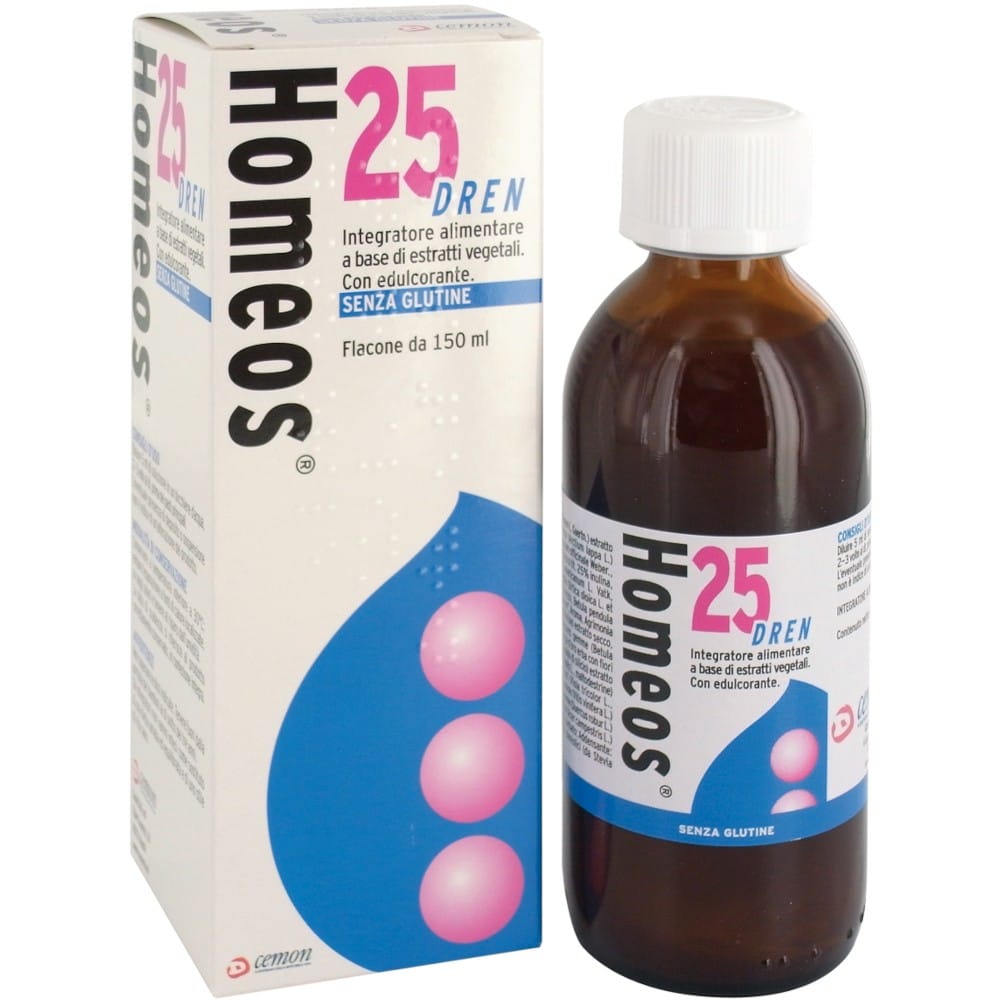 HOMEOS 25 DREN GOCCE 150 ML