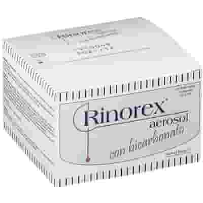 RINOREX AEROSOL CON BICARBONATO 25 FIALE STERILI MONOUSO 3 ML