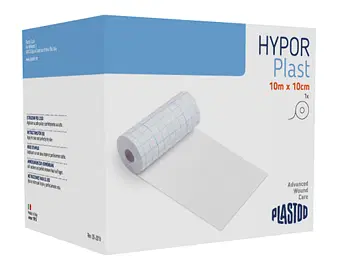 HYPORPLAST CEROTTO ADESIVO ROTOLO FISSAGGIO M10 X 10CM IN TNT ESTENSIBILE BIANCO HYPORPLAST CEROTTO ADESIVO ROTOLO FISSAGGIO M10 X 10CM IN TNT ESTENSIBILE BIANCO