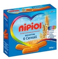 NIPIOL BISCOTTINI 6 CEREALI 360 G