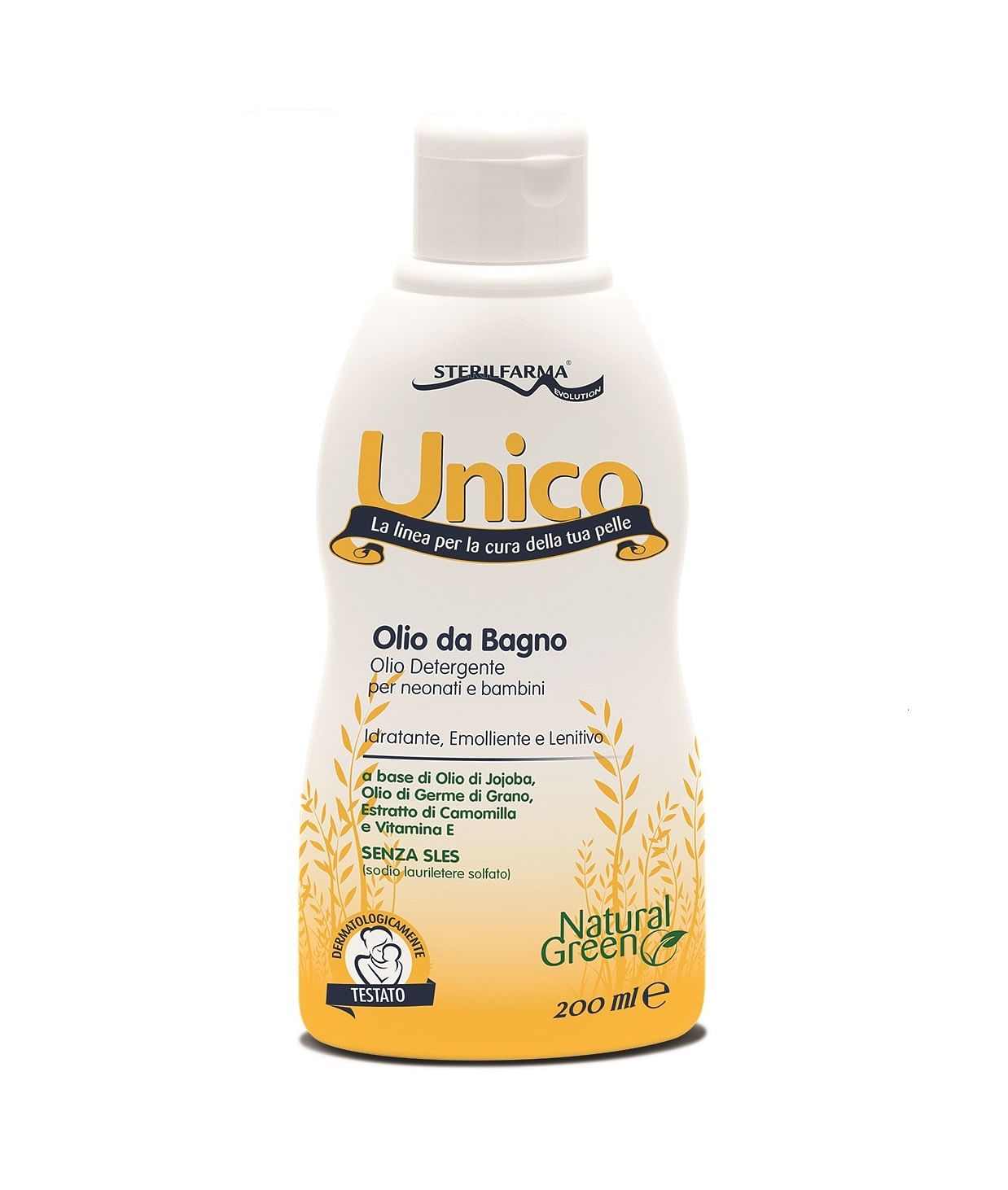 Unico Olio Da Bagno 200 Ml