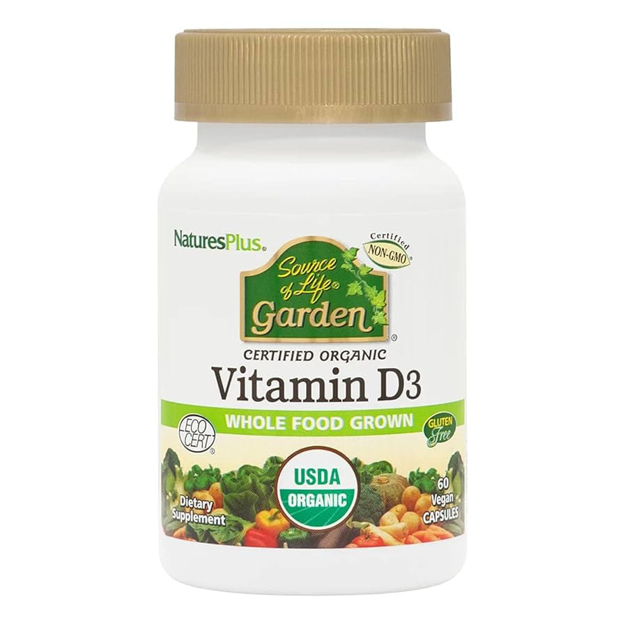 SOURCE OF LIFE GARDEN VITAMINA D3 5000 60 CAPSULE VEGANE