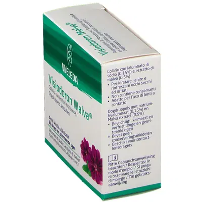 GOCCE OCULARI VISIODORON MALVA 20 MONODOSE DA 0,4 ML GOCCE OCULARI VISIODORON MALVA 20 MONODOSE DA 0,4 ML