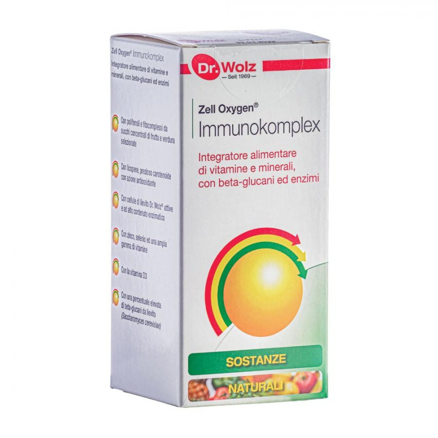 ZELL OXYGEN IMMUNOKOMPLEX 250ML DR WOLZ TONICO