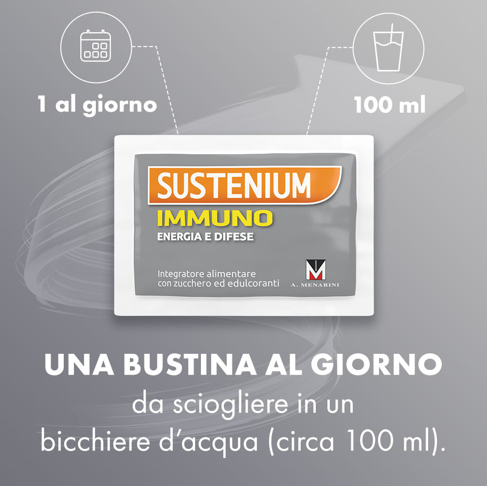 SUSTENIUM IMMUNO ENERGY 14 BUSTINE DA 4,5 G